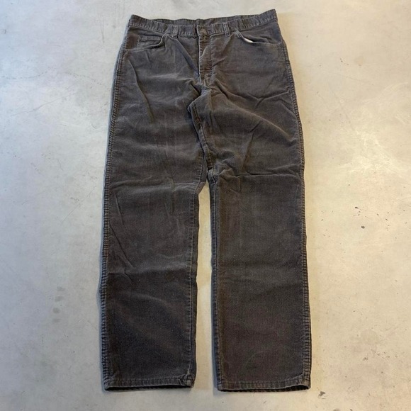 Other - Vintage 90s earth tone brown corduroy straight leg pants